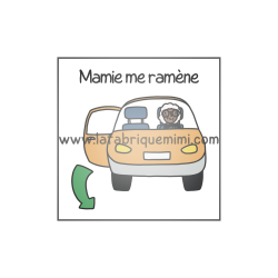 Vignette - Mamie me ramène