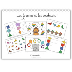 Les formes et les couleurs - 2 ans et +